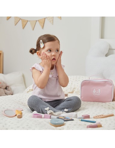 Hölzernes Make-up-Set von Viga – kreative Spielideen für kleine Prinzessinnen