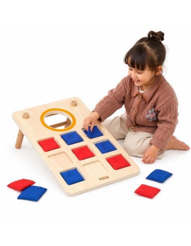 Viga 2-in-1 Skill Game: Tic-Tac-Toe and Cornhole – Super Toy!