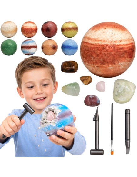 WOOPIE eksperimentinis rinkinys – Mineralų kasykla Urano planeta