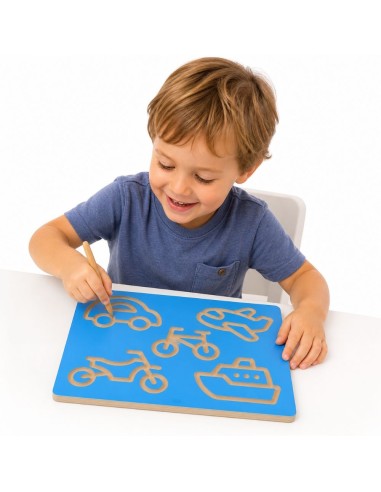 VIGA Vehicle Graphomotor Board - Learning to Write for Children