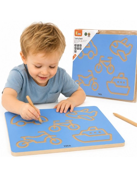 VIGA Vehicle Graphomotor Board - Learning to Write for Children