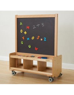 Dvipusė kreidinė ir magnetinė lenta MASTERKIDZ 60 cm 2