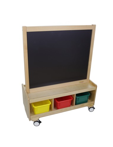 Double-sided Chalk and Magnetic Board MASTERKIDZ 60 cm