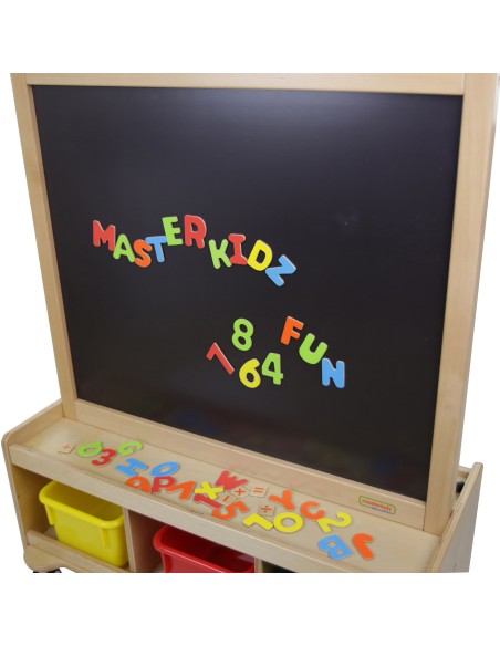 Double-sided Chalk and Magnetic Board MASTERKIDZ 60 cm