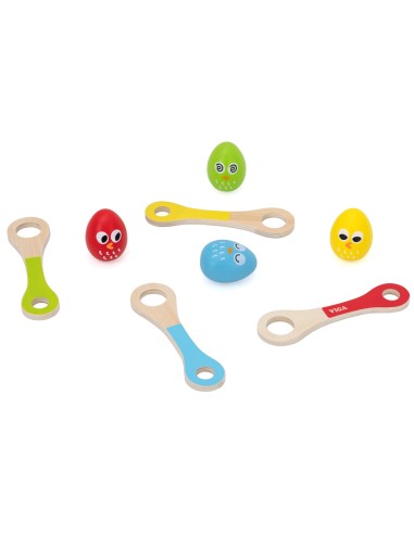 VIGA Egg on a Spoon Run for Children - Fun Competition