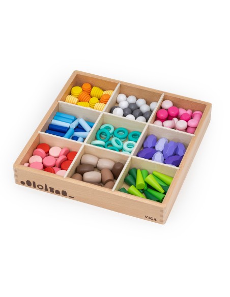 Nature Treasures VIGA blocks - creative play and child development