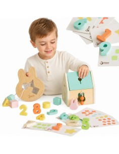 Pastelowy Zestaw dla Niemowląt CLASSIC WORLD - Pierwsze Zabawki 12-18m