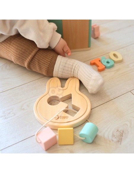 Pastell-Set für Babys CLASSIC WORLD – Erste Spielzeuge 12–18 Monate
