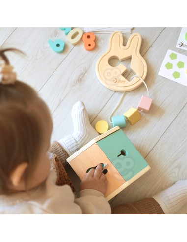 Pastell-Set für Babys CLASSIC WORLD – Erste Spielzeuge 12–18 Monate