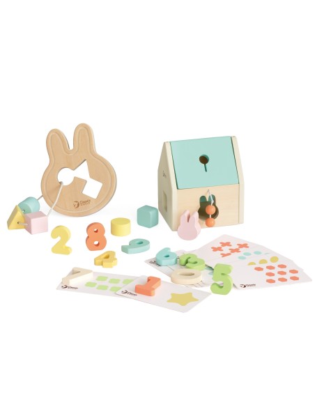 Pastell-Set für Babys CLASSIC WORLD – Erste Spielzeuge 12–18 Monate