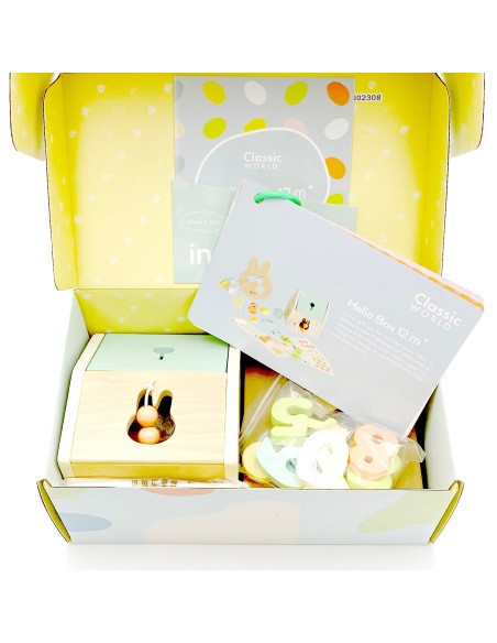 Pastell-Set für Babys CLASSIC WORLD – Erste Spielzeuge 12–18 Monate