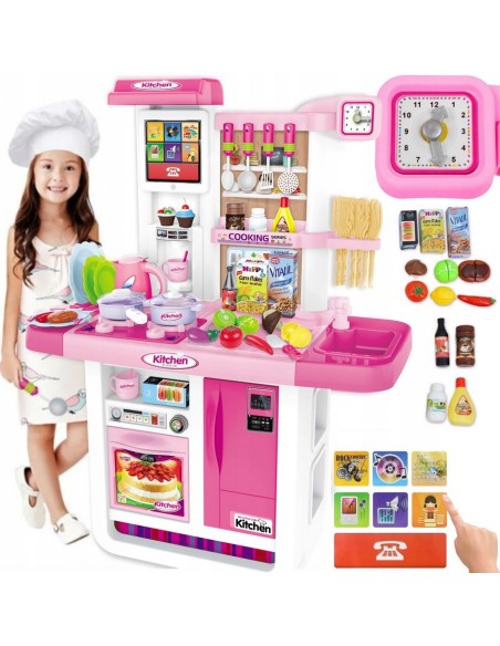 WOOPIE Little Chef's Kitchen Pink - Touch Panel