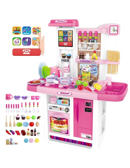 WOOPIE Little Chef's Kitchen Pink - Touch Panel