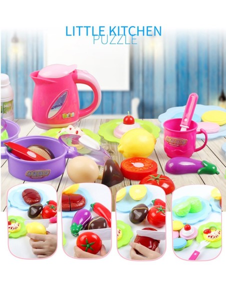 WOOPIE Little Chef's Kitchen Pink - Touch Panel