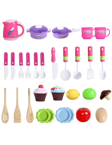 WOOPIE Little Chef's Kitchen Pink - Touch Panel