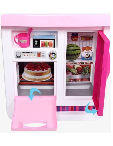 WOOPIE Little Chef's Kitchen Pink - Touch Panel