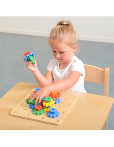 MASTERKIDZ Zahnräder – Baue deinen eigenen Mechanismus (Montessori)