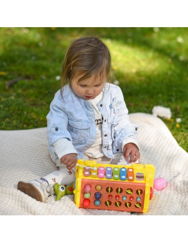 Interactive Montessori Bus 6 in 1 - Toy for Children +18m