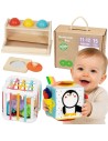 Bildungsbox Montessori 11–12 M für Babys — WOOPIE GREEN