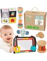 Box XXL Montessori Educational 6-in-1 Box for Babies – WOOPIE GREEN
