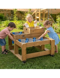 CLASSIC WORLD EDU Holz-Wasser-Tisch XL mit Wasserstraße 2