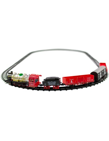 29-element Electric Train WOOPIE - Train with Smoke