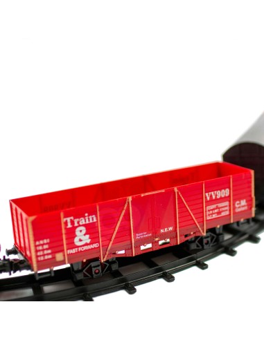 29-element Electric Train WOOPIE - Train with Smoke