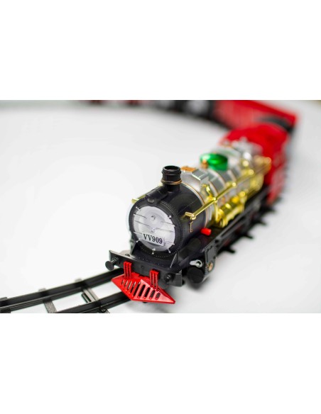 WOOPIE Classic Electric Train with Sound and Light