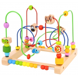 TOOKY TOY Large Interlaced Twisted Forest Animals Motor Loop