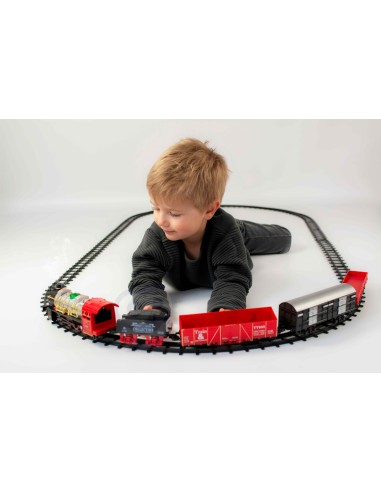 29-element Electric Train WOOPIE - Train with Smoke