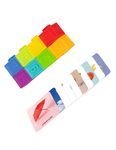 Box Pudełko XXL Montessori 6w1 WOOPIE - Sensoryczne dla niemowlaka