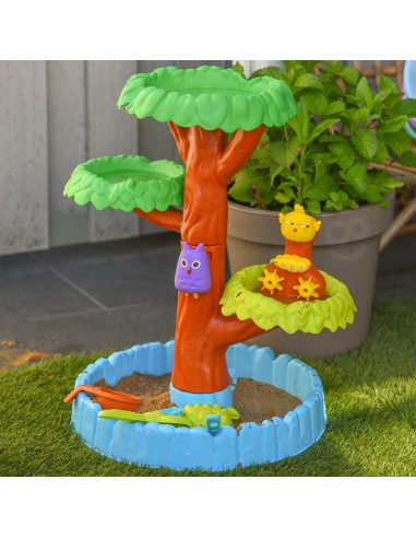 WOOPIE Water Table 2 in 1 Sandbox Happy Tree - 8 accessories