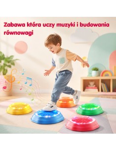 WOOPIE Kamienie Równoważne Interaktywna Ścieżka Sensoryczna 2