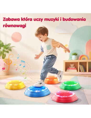 WOOPIE Kamienie Równoważne Interaktywna Ścieżka Sensoryczna