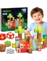 WOOPIE Magnetic Light-Up Building Blocks 59 pcs.