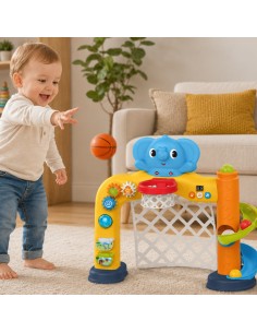 WOOPIE Interactive 2-in-1 Basketball Goal for Children 2
