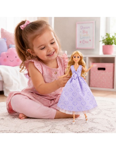 Lily Woopie lėlė – 30 cm blondinė, ilgi plaukai ir aksesuarai 3+ pramogoms