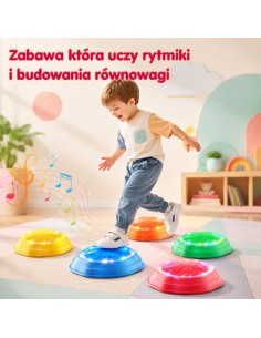 WOOPIE balanso akmenukai, interaktyvus jutiminis takelis 2