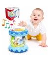 WOOPIE BABY 3-in-1 Musical Drum + Crawling Roller