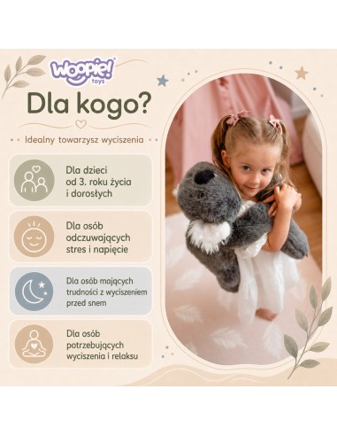 Woopie Sunkintas pliušinis koala Backbao 65cm - Hit!