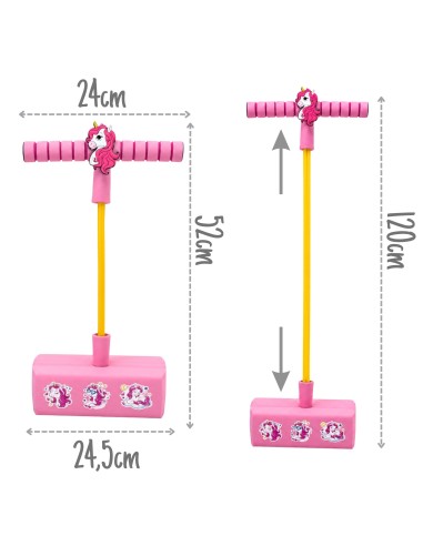 Schaum-Pogo-Stick zum Springen WOOPIE - Bewegungsspielzeug