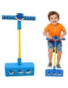 Foam Pogo Jumper Blue Dinosaur WOOPIE