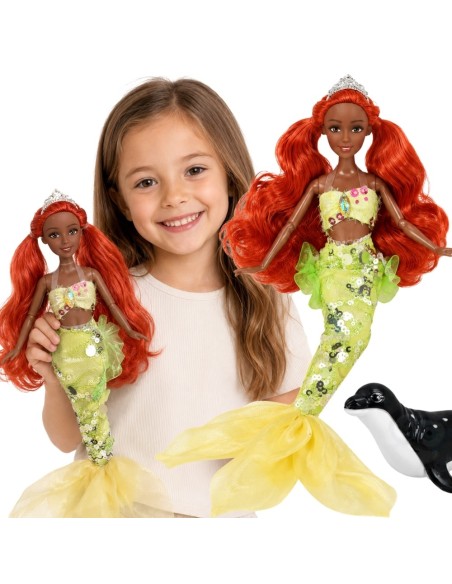Undinėlė EMILY Mermaid lėlė Woopie – magiškas žaidimas ir stilius vaikams