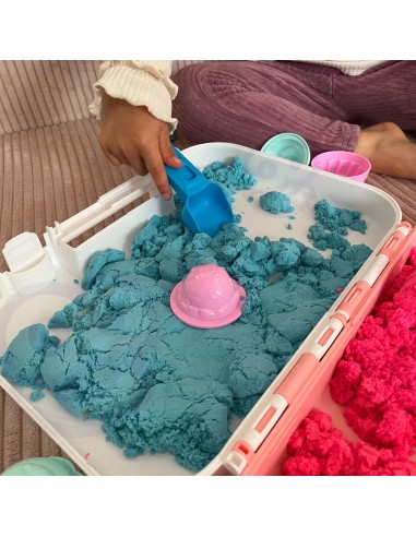 Kinetic Sand Eiscreme im Koffer 1kg Formset - WOOPIE