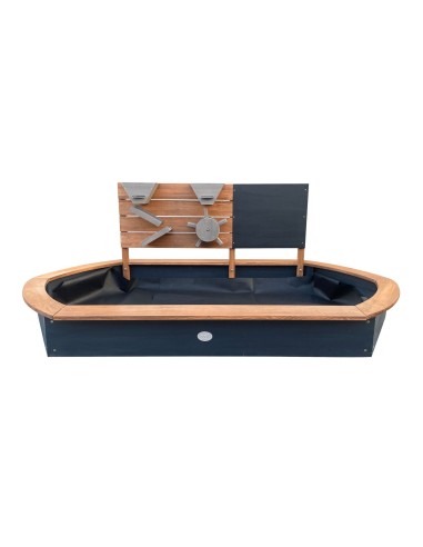 AXI Joey Ovaler Sandkasten mit Tafel und Abdeckung