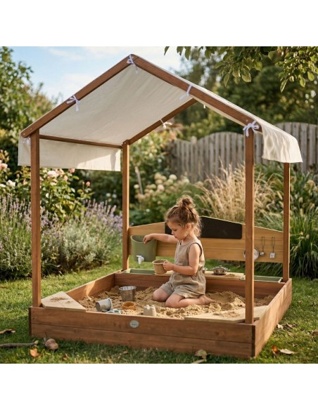 AXI Meli Sandbox with House, Kitchen and Roof