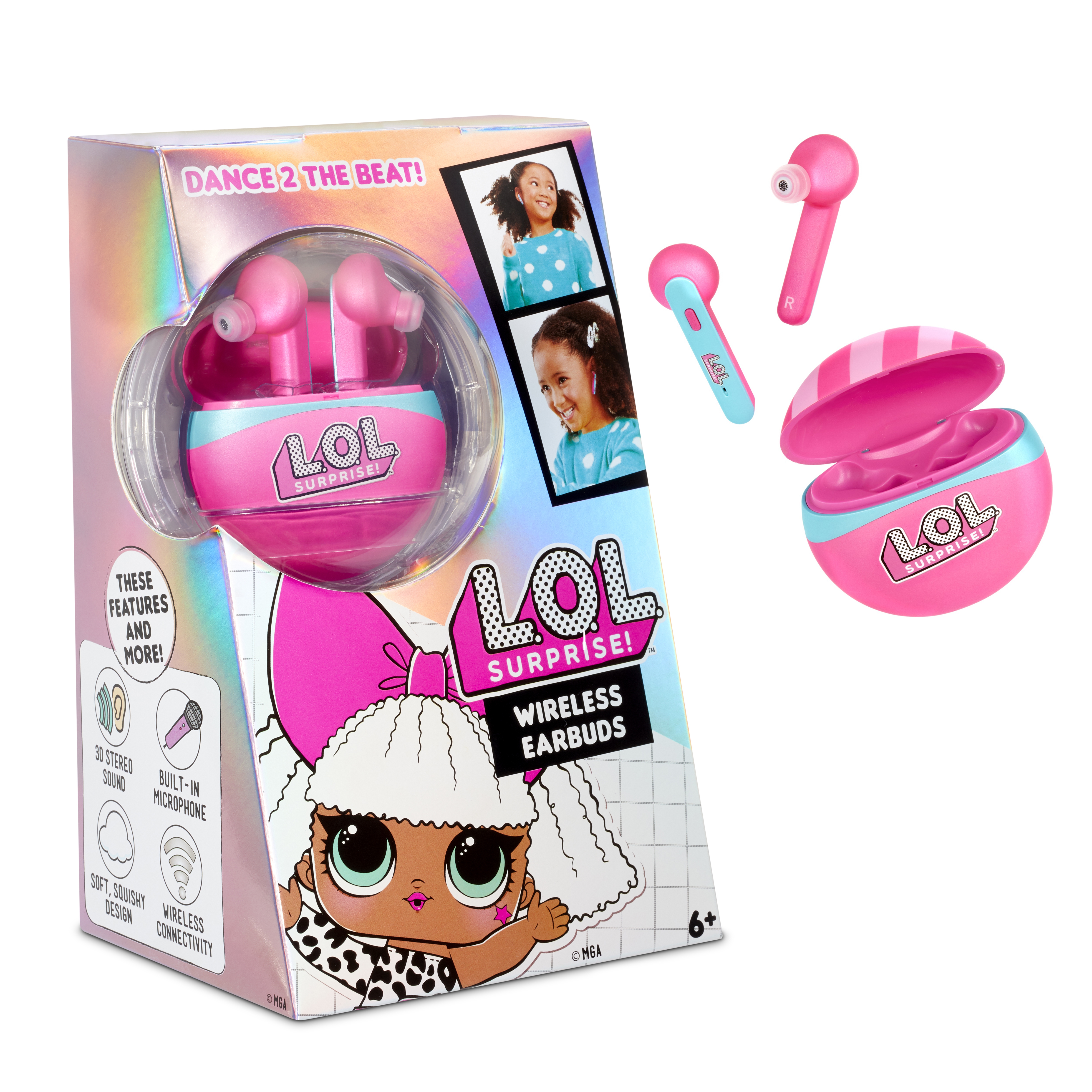 L.o.l. surprise - słuchawki douszne bezprzewodowe wireless earbuds