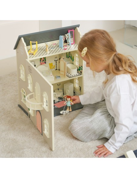 Wooden Vintage Dollhouse CLASSIC WORLD - Classic in Design