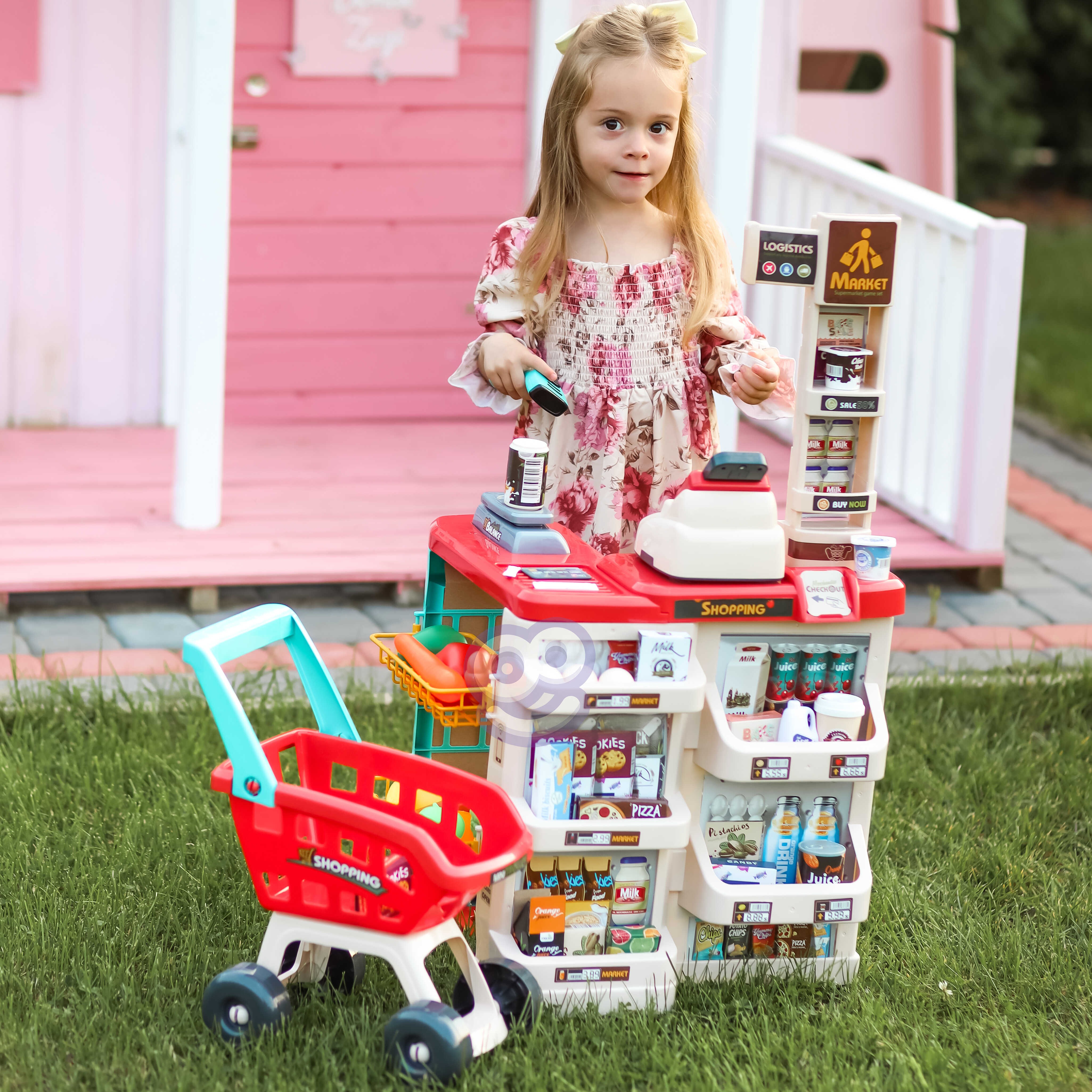 supermarket store ostlemine autot – detailvaade
