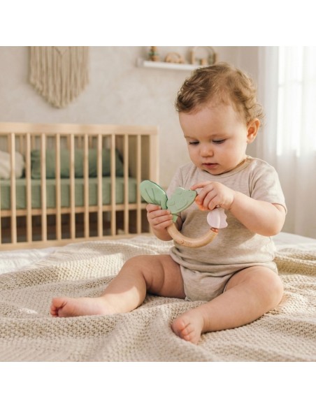 Wooden Sensory Teether EKO Classic World 0m+